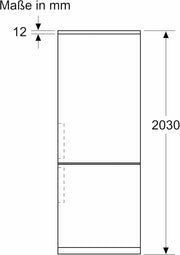 Refrigerador Bosch serie 4, 440 l, acero inoxidable