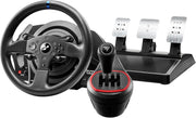 Thrustmaster T300RS GT y TH8S – Volante de carreras y palanca de cambios de alta gama para PS5, PS4, PC – Force Feedback realista y precisión óptima