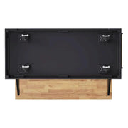 54 Isla de cocina grande con ala abatible de madera de caucho, carro de cocina rodante con textura repujada sobre 4 ruedas con 4 puertas y 3 cajones