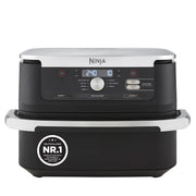 Freidora de aire Ninja AF500EUCP Foodi FlexDrawer 10,4 L – 7 funciones, zona doble, 2470 W, negro/cobre