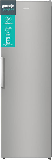 Frigorífico Gorenje R 619 DAXL6/AdaptTech/FreshZone/Función de enfriamiento rápido/Sistema de refrigeración por circulación de aire/Pantalla LED / 398l / 185cm / Clase energética D/Acero inoxidable