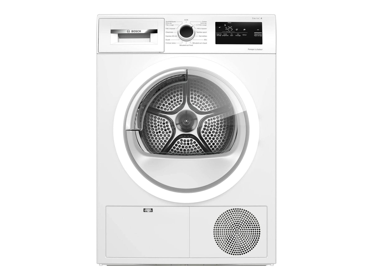 Secadora con bomba de calor BOSCH con condensador 60 cm 8 kg wth83v13fr