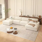 Sofá seccional modular extra grande Dyonery 158, tela de CHENILLE con asiento profundo, montaje sin herramientas