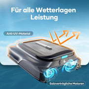 AIPER Surfer S1 Skimmer para piscina, robot de piscina con batería solar, Solarseeker, limpieza de superficie de agua, 20 horas de autonomía, aplicación inteligente, temperatura del agua, ideal para todo tipo de piscinas