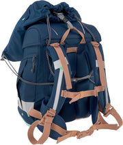 LÄSSIG Set de mochila escolar de 7 piezas para niños/School Set Boxy Unique Negro
