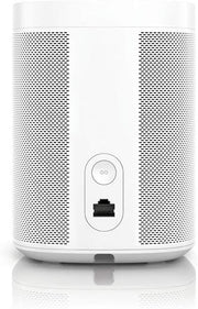 Altavoz inteligente Sonos One, blanco: altavoz Wi-Fi inteligente con control por voz de Alexa, Google Assistant y AirPlay: altavoz multisala para streaming de música ilimitado