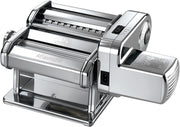 Máquina de pasta eléctrica Marcato Atlas 150 + motor, Atlasmotor, para pasta, lasaña, fettuccine, tagliolini, de acero inoxidable