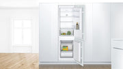 Frigorífico combi Bosch KGN36NWEA Serie 2, 186 x 60 cm, 215 L de refrigeración y 87 L de congelación, NoFrost: nunca más tendrá que descongelar, iluminación LED para una distribución uniforme de la luz