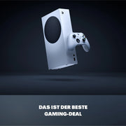 Consola de videojuegos Xbox Series S de 512 GB SSD con mando inalámbrico, cable HDMI y cable de alimentación