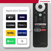 THOMSON Smart TV QLED 65 pulgadas (164 cm) Android, Google Assistant, Wi-Fi, Dolby Digital, Bluetooth, triple sintonizador (cable/satélite/antena), HDMI, CI+, panel A+ – 65QA2S13