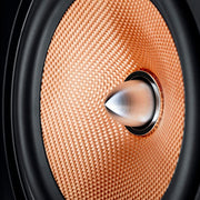 Altavoces estéreo Teufel Ultima 40: par de altavoces de columna HiFi de gama alta, tweeter con corrector de fase, sistema de 3 vías, bass-reflex de doble tubo, música, sonido de cine, juegos - negro