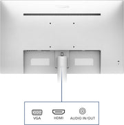 Philips 241V8AW - Monitor Full HD de 24 pulgadas, altavoz integrado, sin parpadeo (1920x1080, 100 Hz, VGA, HDMI), blanco