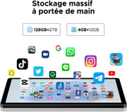Tableta Android DOOGEE U11 con IA Gemini, 11 pulgadas 90 Hz, 16 GB RAM + 128 GB ROM (2 TB TF), tableta Android Octa-Core, 8580 mAh, cuerpo metálico ultrafino de 7,9 mm, cámara de 13 MP, Widevine L1/Face ID/WiFi 5G