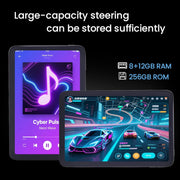 Tableta de 10.1", Android 15, pantalla in-cell, 20 GB (8+12) de RAM, 256 GB de ROM, 1280x800, batería de 6000 mAh, Bluetooth, cámara dual, GMS, WiFi