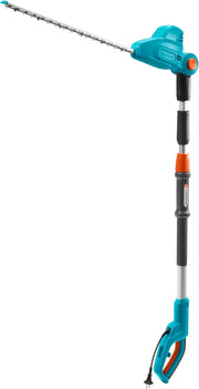 Cortasetos telescópico Gardena THS 500/48: cortasetos de 500 W, 3,5 m de alcance, cabezal inclinable y mango telescópico, 48 cm de longitud de cuchilla, empuñadura ergonómica y protector de impactos, (8883-20)