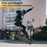 Patineta eléctrica con control remoto OLED, motor dual de 2000 W, 45 km/h máx., autonomía de 30 km, resistente al agua IPX4