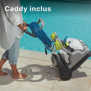 Robot limpiafondos eléctrico DOLPHIN T60 - Limpieza de paredes, para piscinas enterradas de hasta 15 m