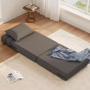 Sofá cama plegable, moderno y cómodo, con almohada mejorada, silla cama convertible, sofá de suelo plegable de espuma viscoelástica, cómodo para el hogar y la oficina