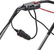 Cortacésped eléctrico Einhell GC-EM 1800/43 (1800 W, ancho de corte de 43 cm, hasta 800 m², caja colectora de 50 L, ajuste centralizado de altura de corte de 20-65 mm)