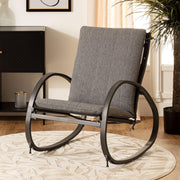 Hespéride - Sillón Mecedora Nevada Grafito