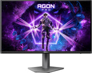 AOC Agon Pro AG276UZD - Monitor de juegos plano QD OLED de 27 pulgadas, 240 Hz, 0,03 ms, FreeSync Prem Pro, compatible con G-Sync, ajuste de altura, HDR400 (3840x2160, 2xHDMI, DisplayPort, concentrador USB) negro