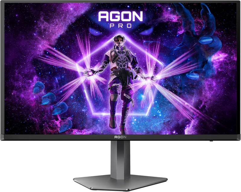 AOC Agon Pro AG276UZD - Monitor de juegos plano QD OLED de 27 pulgadas, 240 Hz, 0,03 ms, FreeSync Prem Pro, compatible con G-Sync, ajuste de altura, HDR400 (3840x2160, 2xHDMI, DisplayPort, concentrador USB) negro