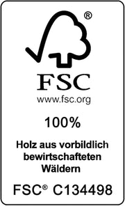 Mesa de jardín Casaria® resistente a la intemperie, con certificación FSC®, 200x100 cm