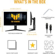 TUF Gaming VG27AQL5A - Monitor Gaming de 27" QHD (2560x1440), 210Hz (OC), Fast IPS, ELMB Sync, 0.3ms GTG, Altavoces estéreo, DisplayWidget Center, Gaming AI, Ajustable en altura