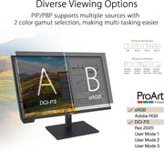 Monitor profesional ASUS ProArt Display PA32UCXR de 32" 4K UHD (3840 x 2160)