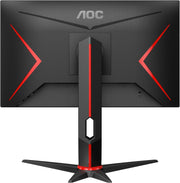 Monitor AOC Gaming 24G2SP FHD 24" 165 Hz, 1 ms, FreeSync Premium (1920 x 1080, VGA, HDMI, DisplayPort) Negro/Rojo
