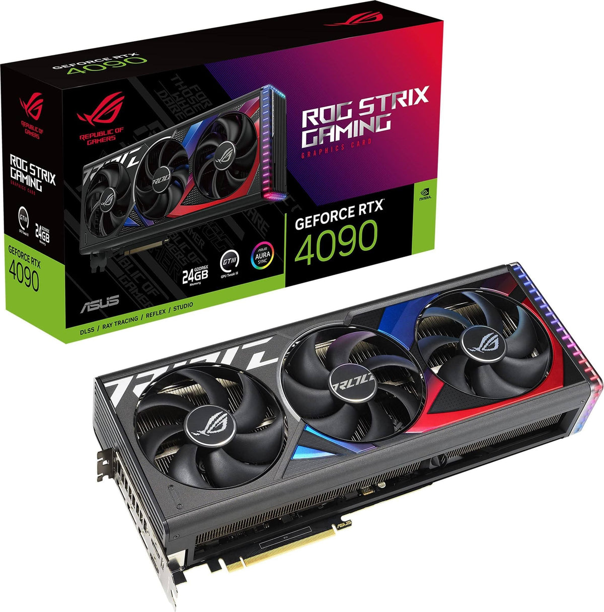 Tarjeta gráfica ASUS GeForce ROG Strix RTX 4090 OC 24 GB