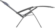 Lafuma MOBILIER - Sillón relax Zero Gravity R Clip - Tumbona plegable para terraza y jardín - Tejido Batyline® resistente - Tumbona multiposición, cómoda, Francia - Azul océano