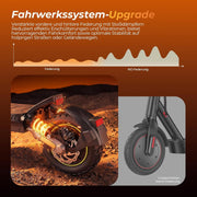Patinete eléctrico con homologación (ABE), autonomía de 70 km, e-scooter todoterreno con doble suspensión, patinete de 10 pulgadas con capacidad de carga de 150 kg, pantalla LCD, patinete eléctrico plegable para adultos y viajeros.