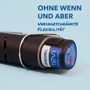 Dremel 8240 Multitool inalámbrico de 12V 2Ah, juego de herramientas multifunción con 2 baterías, 5 complementos y adaptadores, 1 caja Dremel, 65 accesorios para cortar, grabar, lijar, pulir, afilar y taladrar