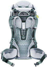 Mochila portabebés ligera deuter Kid Comfort Active, 12 L, azul verdoso