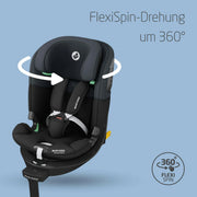 Silla de coche Maxi-Cosi Emerald 360 S i-Size giratoria 360 grados 40-150 cm protección contra impactos laterales G-CELL Tonal Black