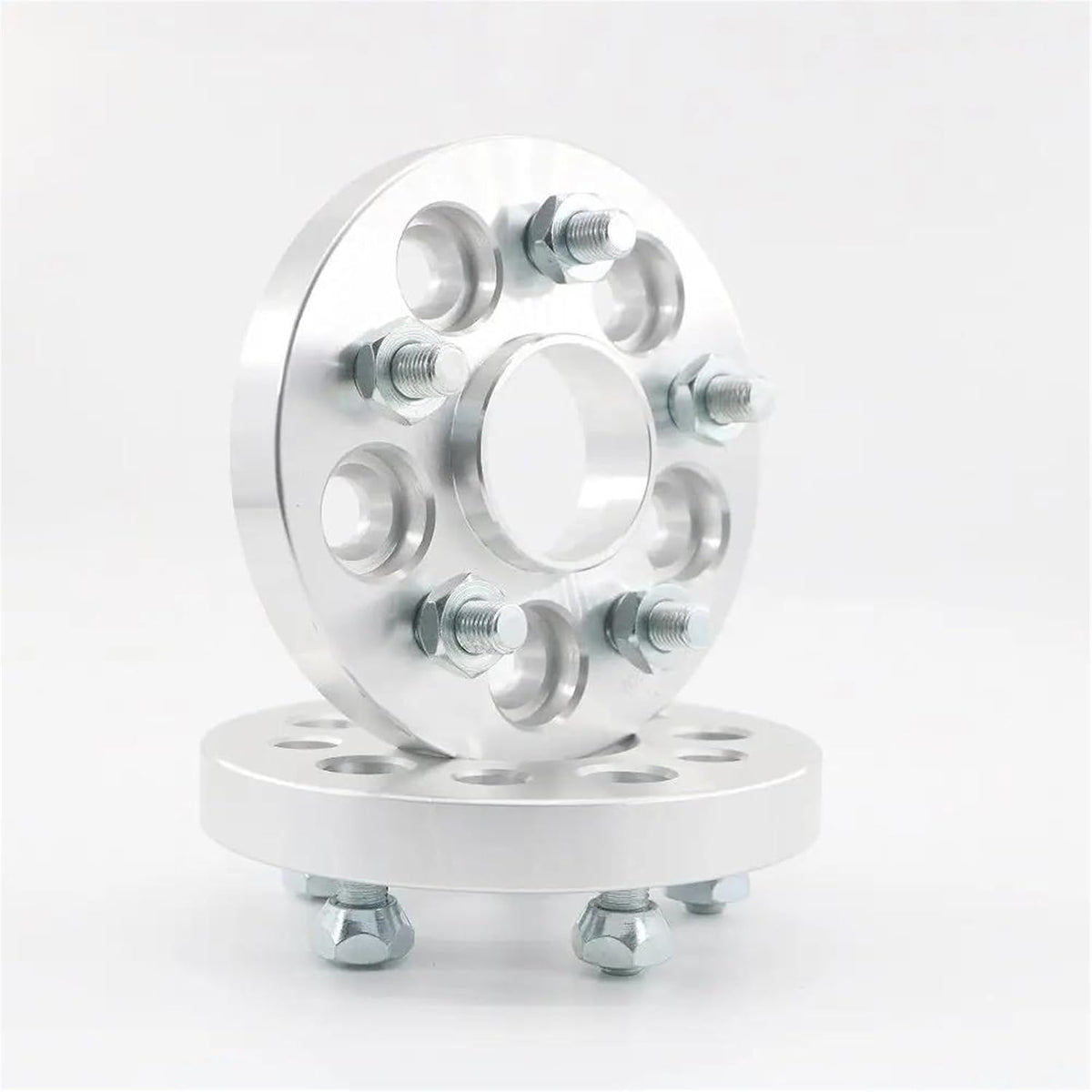 Adaptadores de espaciadores de rueda PCD 5x100 a 5x112 CB 57.1 66.6, espesor 20 mm / 25 mm, espárragos 12x1.5, accesorios para llantas, 2 piezas, adaptador universal (20 mm)
