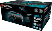 Robot cortacésped Gardena smart SILENO Free Set 750 m², inalámbrico, para céspedes de hasta 750 m², inteligencia LONA, sin cable perimetral, funcionamiento silencioso, cortacésped inteligente con control por app (19924-47)
