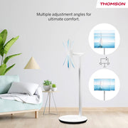THOMSON Go TV 32 pulgadas (81 cm), televisor Android portátil – HD Ready (1366x768), control por voz, Netflix, Disney, Google, Bluetooth 5.1, Wi-Fi, función hotspot, autonomía de hasta 4 horas