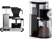 Moccamaster KBG Select, cafetera, cafetera retro, café de filtro, color blanco hueso, 1,25 L