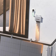 Microinversor EcoFlow Stream 800W 0% IVA, inversor solar inteligente con Wi-Fi para sistemas fotovoltaicos de balcón, inversor fotovoltaico para 2 paneles solares, 2 MPPT, aplicación, incluye cables de CA y CC