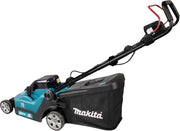 Cortacésped a batería Makita DLM382PM2 2x18 V / 4,0 Ah, 2 baterías + cargador doble