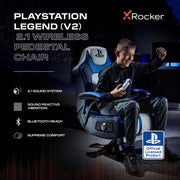 Sillón gaming y de entretenimiento X Rocker Legend 2.1 para Sony PlayStation 5
