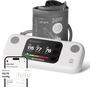 Tensiómetro de brazo BPM Vision 2 en 1 con medición de presión arterial y ECG, sincronización por Wi-Fi y Bluetooth, incluye brazalete