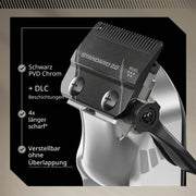 Cortapelo inalámbrico Senior 2.0 8000 RPM cuchilla DLC 0,5-1,2 mm con 7 peines guía