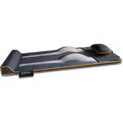 Esterilla de masaje eléctrica con estiramiento para cuerpo completo, función de calor, cámaras de aire AirFlow y 4 programas de masaje para hombros, espalda y cuello