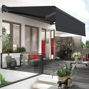 Toldo semi-cofre Store banne EMA manual 4x3m color antracita