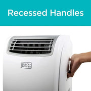 Climatizador portátil 2025 de 14 000 BTU con función de calefacción y mando a distancia, blanco