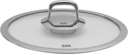 Juego de ollas Silit Compact, 4 piezas, apto para inducción, set de ollas con tapa de cristal, cerámica funcional Silargan, ollas para inducción sin níquel, color petróleo