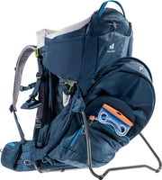 Mochila portabebés Deuter Kid Comfort para bebés y niños pequeños, ergonómica y transpirable, con respaldo ajustable
